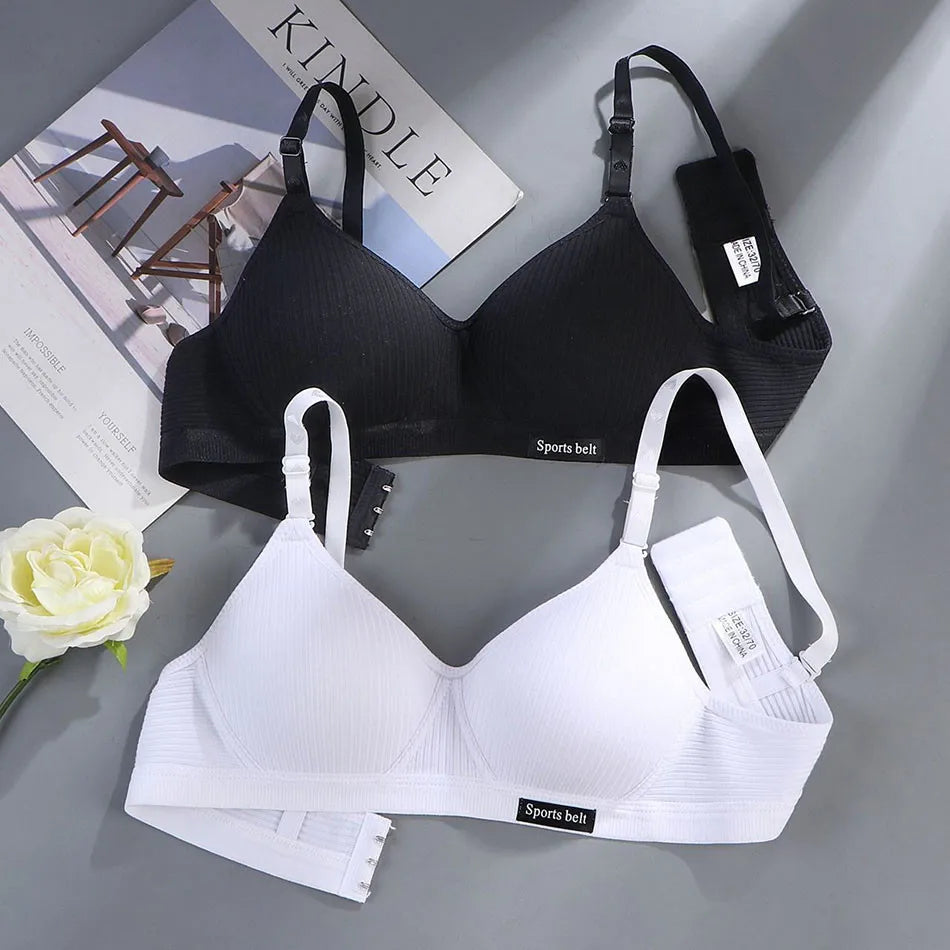 Sport Underwear for Teens Seamless Girl No Underwire Training Bra Soft