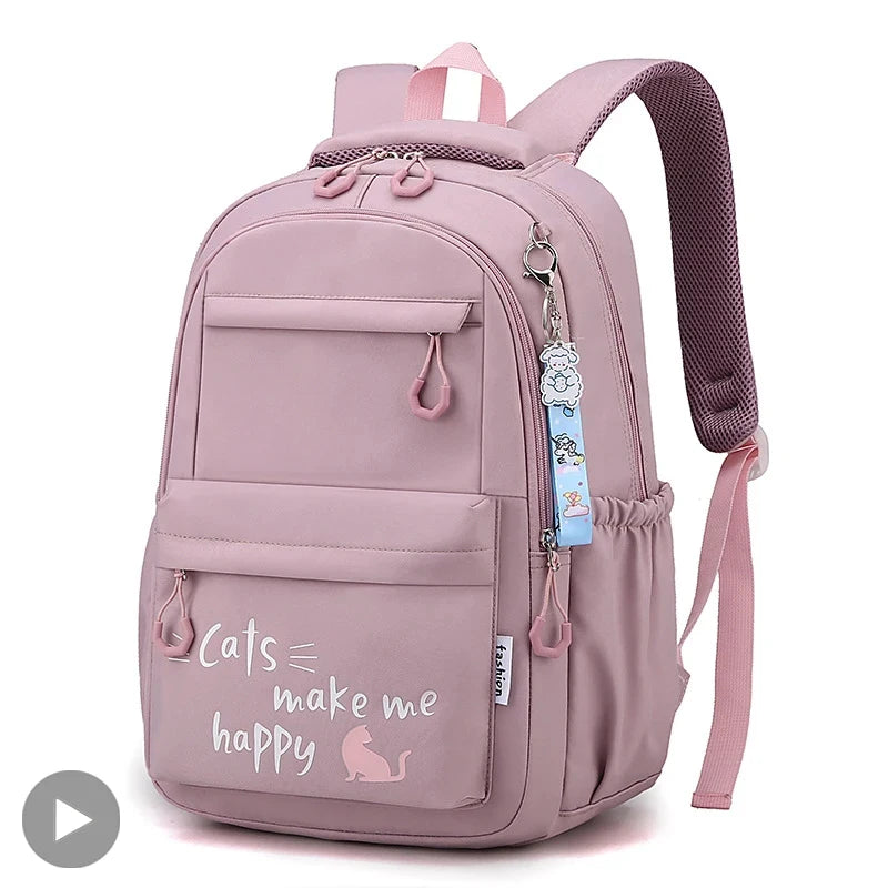 Girl School Bag Backpack Back Pack For Teenager Women Children Female