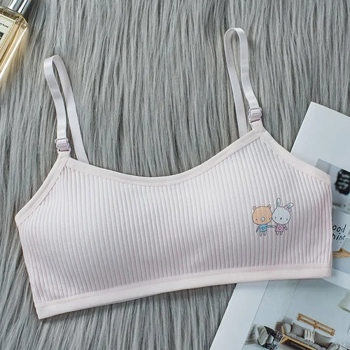 8-16 Years Kids Bras Young Girls Underwear Teenage Training Bras Women