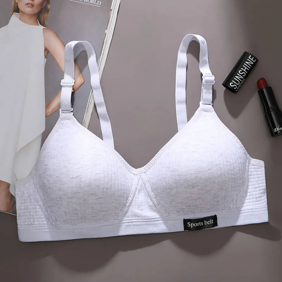 Sport Underwear for Teens Seamless Girl No Underwire Training Bra Soft