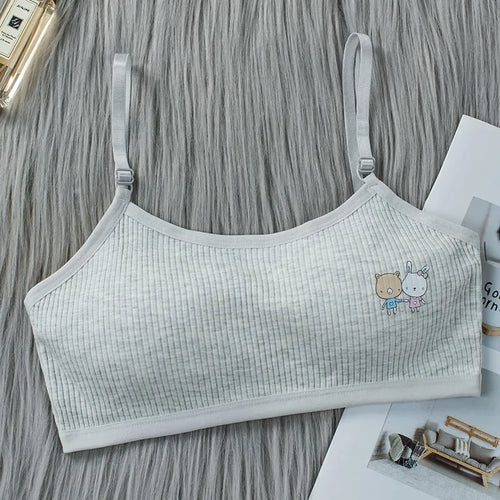 8-16 Years Kids Bras Young Girls Underwear Teenage Training Bras Women