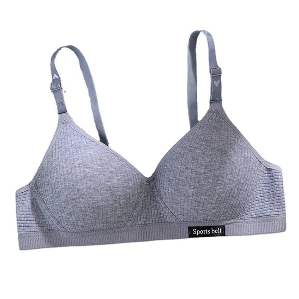 Sport Underwear for Teens Seamless Girl No Underwire Training Bra Soft