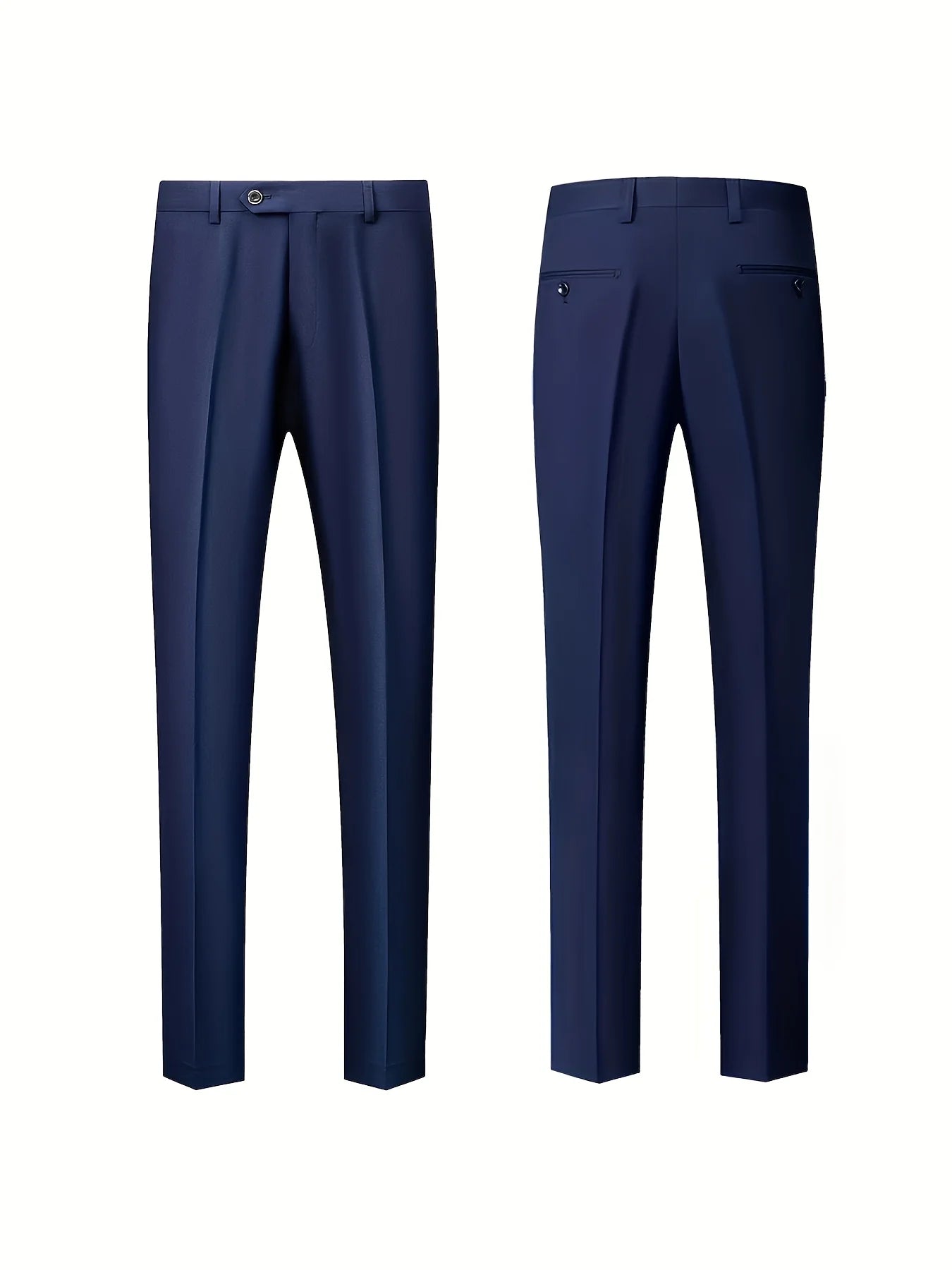 Men’s 3-Piece Suit Set – Premium Jacket, Vest & Pants for Weddings, Parties and Formal Occasions