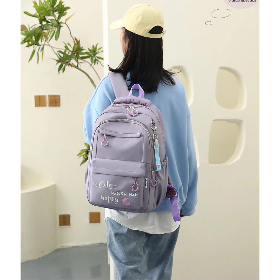 Girl School Bag Backpack Back Pack For Teenager Women Children Female