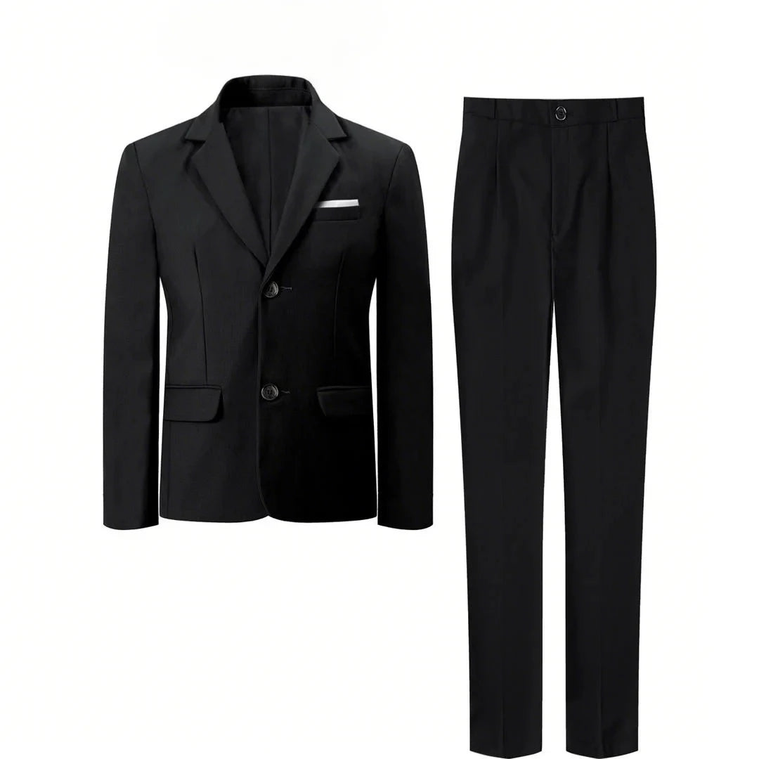 Boys’ Elegant 3-Piece Suit Set