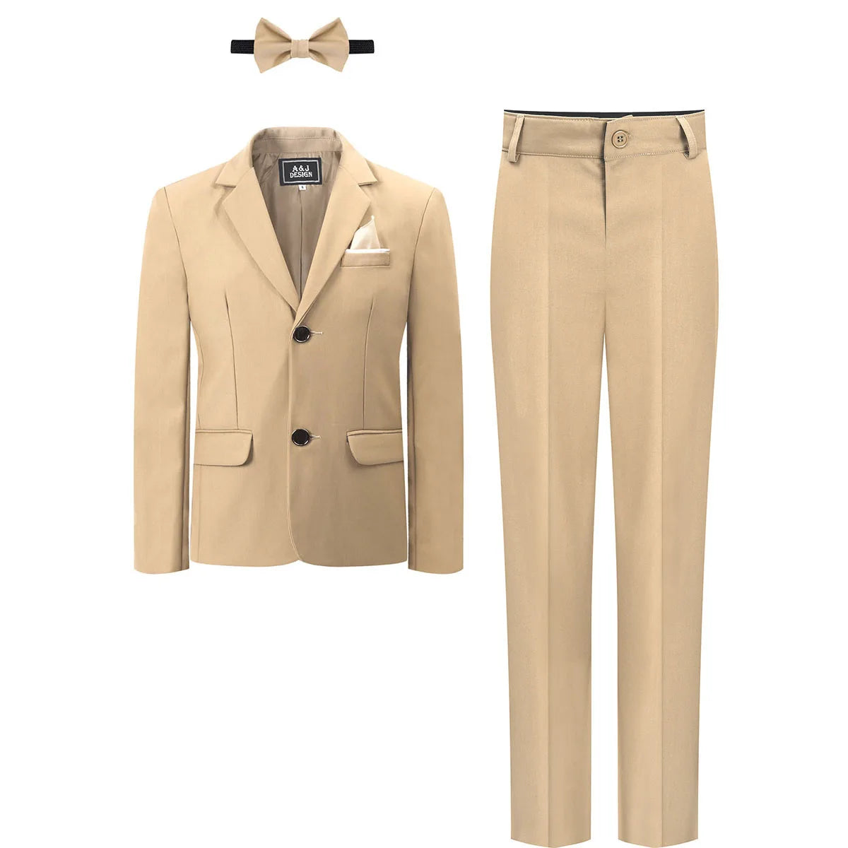 Boys’ Elegant 3-Piece Suit Set