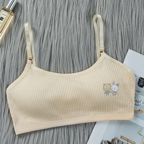 8-16 Years Kids Bras Young Girls Underwear Teenage Training Bras Women