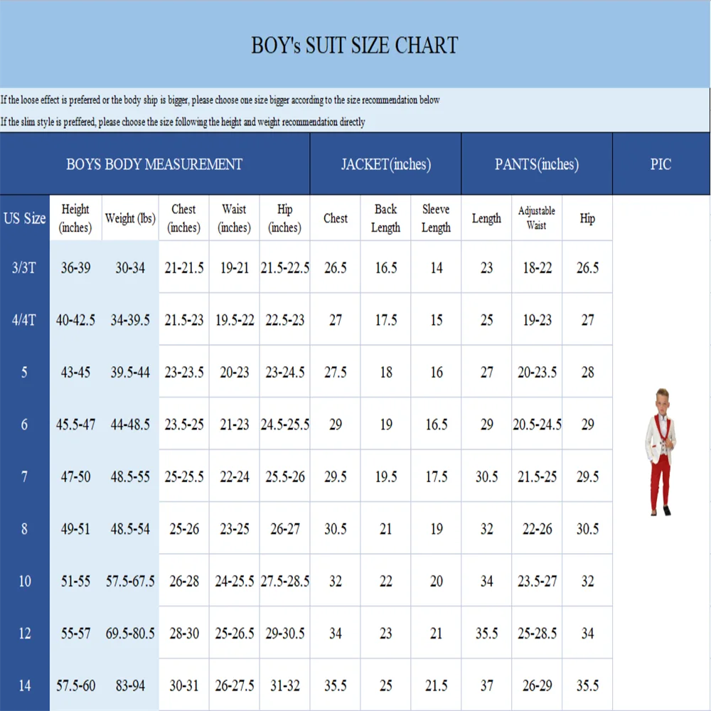 Boys’ Formal Suit for Weddings & Graduation